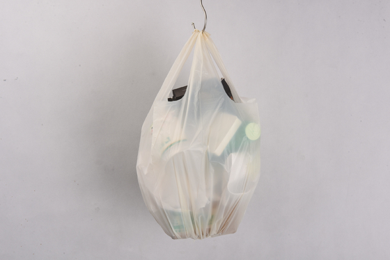 El 40% de los materiales de origen biológico son verdes Estructura Bolsas de plástico reutilizables para compras