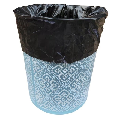 Residuos de uso doméstico y de oficina de HDPE/LDPE/LLDPE bolsas de basura de boca plana desechables