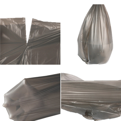 Residuos de uso doméstico y de oficina de HDPE/LDPE/LLDPE bolsas de basura de boca plana desechables