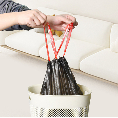 Bolsa de basura de cuerdas de tiro con logotipo personalizado de Direct