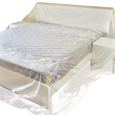 Bolsas de basura para el uso de protección de plástico estilo paño de caída de material PE cubiertas de sofá a prueba de polvo