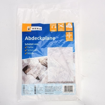 Bolsas de basura para el uso de protección de plástico estilo paño de caída de material PE cubiertas de sofá a prueba de polvo