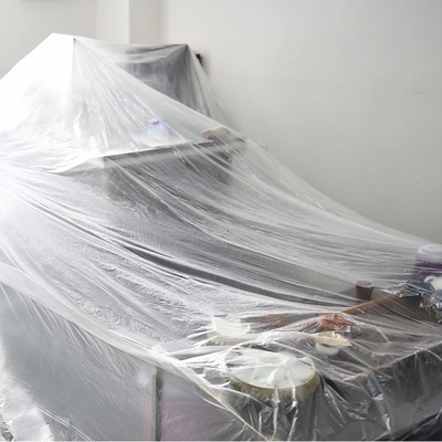 Materiales de embalaje transparentes Película protectora para colchón de 5,5-12,5 micrones de espesor