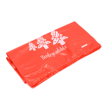 Bolsa de camiseta de HDPE/LDPE/LLDPE personalizada para compras en supermercados y envases para llevar