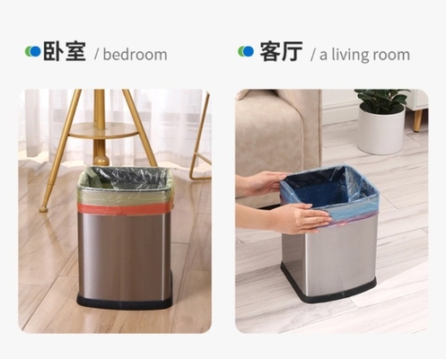 Cisterna de basura de plástico para el hogar con mango de diseño duradero y conveniente
