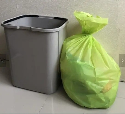 Bolsas de basura de plástico 100% biodegradables y compostables de almidón de maíz para las necesidades diarias