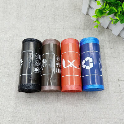 OEM aceptado Compostable maíz de almidón biodegradable de plástico bolso de camiseta para la basura