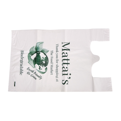 Supermercado Vestido de mano Bolsas de compras con impresión offset y plástico reciclable