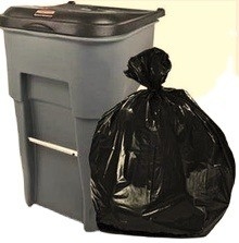 Otros productos para el hogar Bolsas de basura negras grandes y pesadas para uso comercial