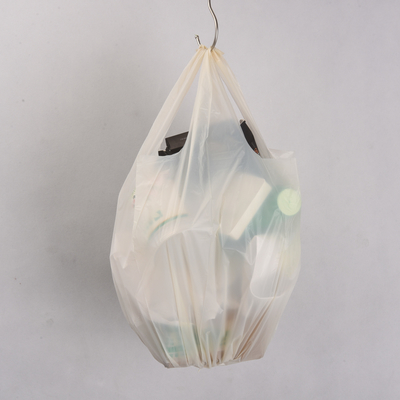 Bolsas de bolso de color beige hechas con material ecológico