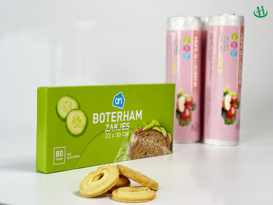 Certificado ok compost Oxo Bolsa de plástico biodegradable para compradores ecológicos y conscientes del medio ambiente