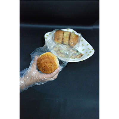Embalaje de alimentos HDPE transparente LDPE Bolsa de plástico de comestibles en rollo con tamaño personalizado