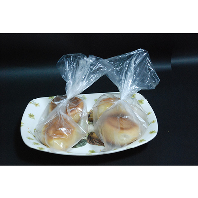 Embalaje de alimentos HDPE transparente LDPE Bolsa de plástico de comestibles en rollo con tamaño personalizado