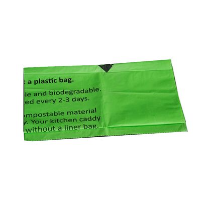 Residuos de basura Bolsas de plástico biodegradables y compostables con PBAT/PLA/almidón