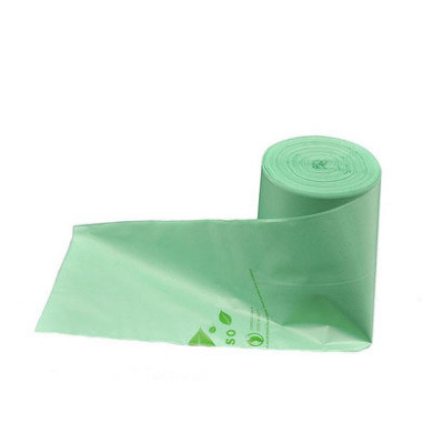 Residuos de basura Bolsas de plástico biodegradables y compostables con PBAT/PLA/almidón