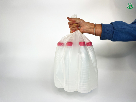 Fabricantes de bolsas de plástico biodegradables de tamaño personalizado para Eco Friendly