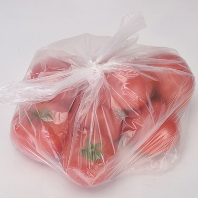 Embalaje transparente de protección de la frescura Bolsa de plástico en rollos para alimentos secos con color beige