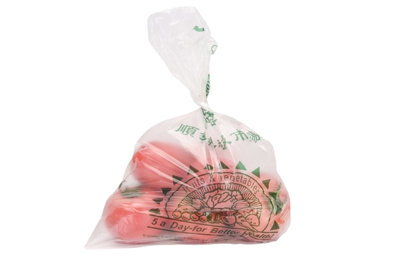Supermercado Bolsa fresca Pedido personalizado Bolsa cuadrada de fondo Bolsa de mano Bolsa de lágrimas Tipo roto