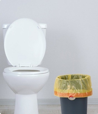 Saco de basura de cuerda de tracción espesado y a prueba de fugas para oficinas domésticas de varios tamaños