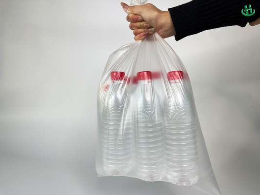 Bolsa de plástico espesa para el hogar 5-100 mic Espesor de chaleco de cuatro colores Selección de basura