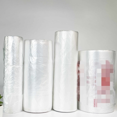 Saco de basura de tipo chaleco para productos del hogar HDPE/LDPE/LLDPE Saco de plástico negro desechable