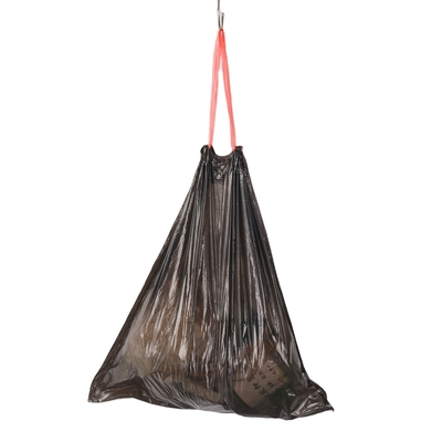 OK Compost Certificado Personalización de masa de cuerdas de dibujo Bolsas de basura de cocina para logotipo personalizado