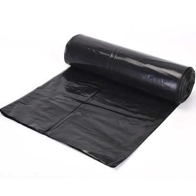 38X50 Bolsa de basura de plástico Hdpe plegada individualmente para compras B2B