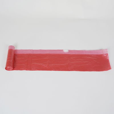Saco de basura de cuerda de tracción para uso doméstico de LDPE/LLDPE para la gestión de residuos de oficina y comerciales