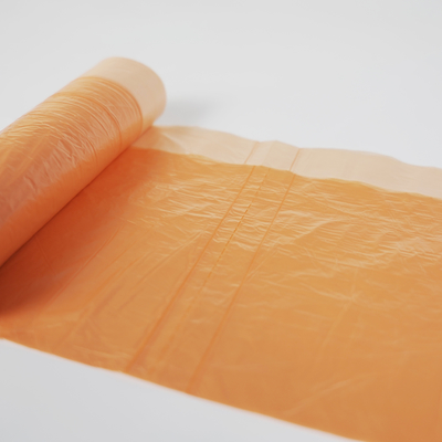 Saco de basura de cuerda de tracción para uso doméstico de LDPE/LLDPE para la gestión de residuos de oficina y comerciales