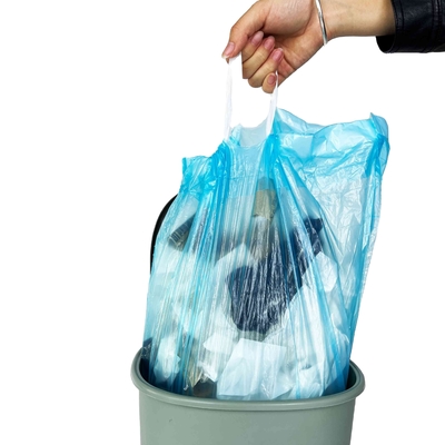 Impresión offset Pedido personalizado 2023 Bolsa de basura de plástico