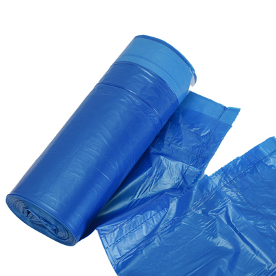 Se aceptan bolsas de basura con cuerda de tira hecha de plástico HDPE