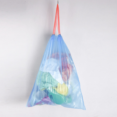 Máquina de bolsas de basura con cuerda de tracción para material HDPE/LDPE/LLDPE de 5 a 100 micras de espesor
