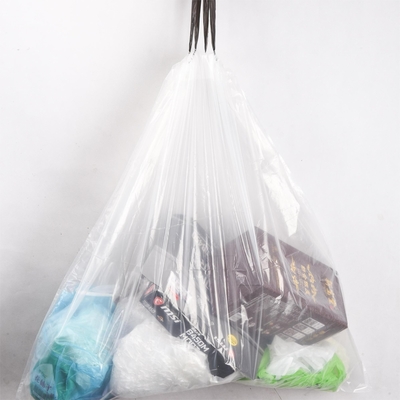 Saco de basura de plástico de color verde o personalizado en rollo con un grosor de 5-50 micrómetros