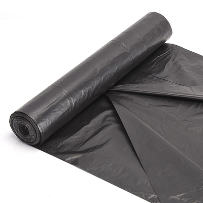 Saco de basura de construcción 120L HDPE 100L con cuerda de tracción para productos domésticos