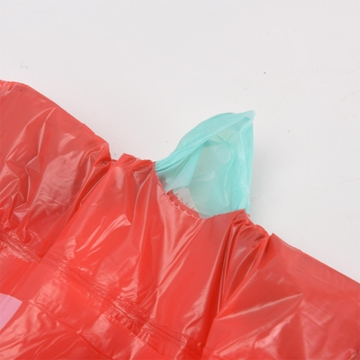 5-50 Micros de espesor Verde Impresión de logotipo personalizado Naranja Bolsa de basura de plástico perfumada