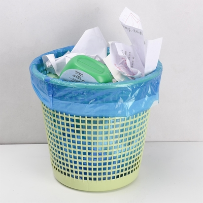 Bolsa de basura de plástico HDPE de plástico de plástico de plástico para tamaño y capacidad personalizados