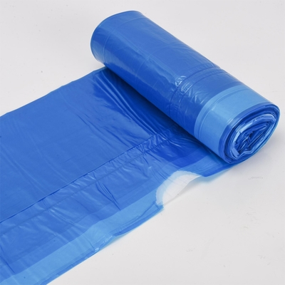 Bolsa de basura de plástico HDPE de plástico de plástico de plástico para tamaño y capacidad personalizados