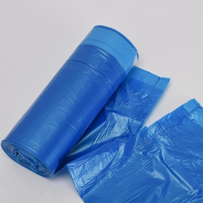 Bolsa de basura de plástico HDPE de plástico de plástico de plástico para tamaño y capacidad personalizados