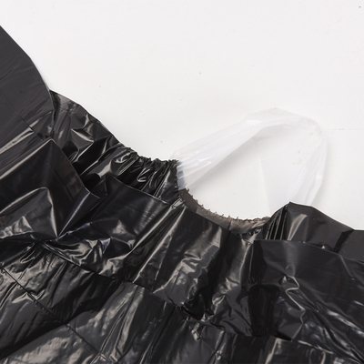 Bolso de pie Bolso de basura de carga pesada Moda Negro hecha de materiales reciclados