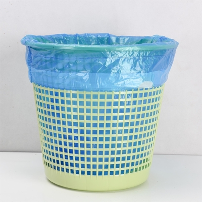 Bolsa de basura de plástico HDPE de plástico de plástico de plástico para tamaño y capacidad personalizados