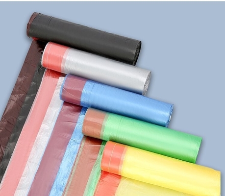 Pedido personalizado aceptado 13 galones HDPE/LDPE/LLDPE Bolsa de basura de plástico para necesidades personalizadas