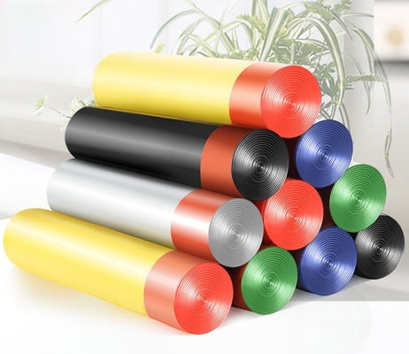 Pedido personalizado aceptado 13 galones HDPE/LDPE/LLDPE Bolsa de basura de plástico para necesidades personalizadas