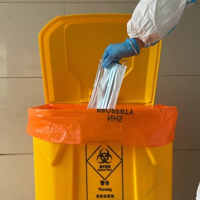Bolsas de basura de fondo de alta resistencia con certificado de compost
