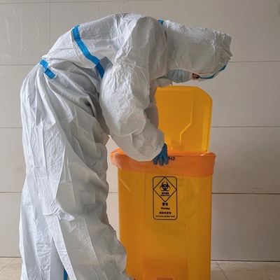Bolsas de basura de fondo de alta resistencia con certificado de compost