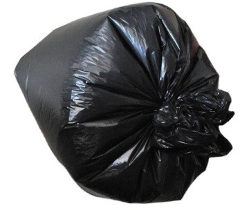 Bolsa de basura de plástico transparente y pesada, cubierta para envases de basura, grosor de 5 a 50 micras