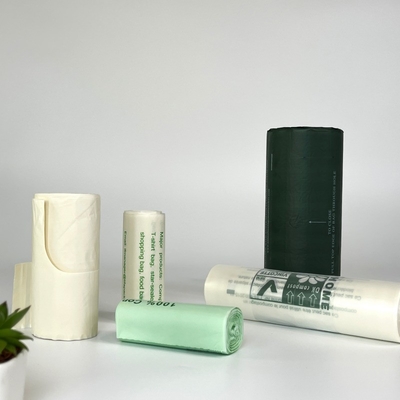 Bolsa de camisetas biodegradable en rollo hecha de material PBAT para envases ecológicos