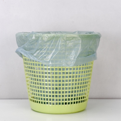 4 galones de residuos plásticos, bolsas de embalaje de basura limpia y pequeña de material LLDPE
