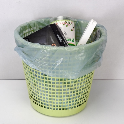 4 galones de residuos plásticos, bolsas de embalaje de basura limpia y pequeña de material LLDPE