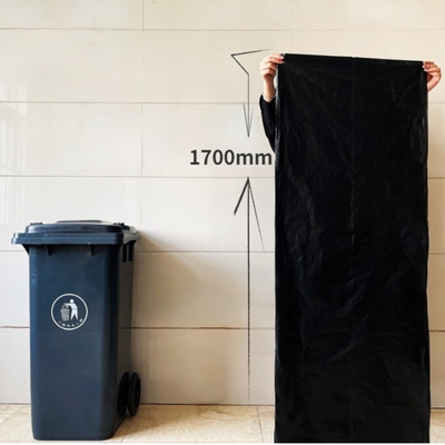 Necesidades diarias Sello térmico Contenedores de basura Bolsas de basura de plástico de 55 galones de capacidad