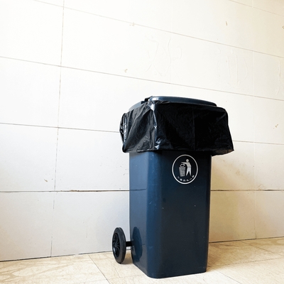 Necesidades diarias Sello térmico Contenedores de basura Bolsas de basura de plástico de 55 galones de capacidad